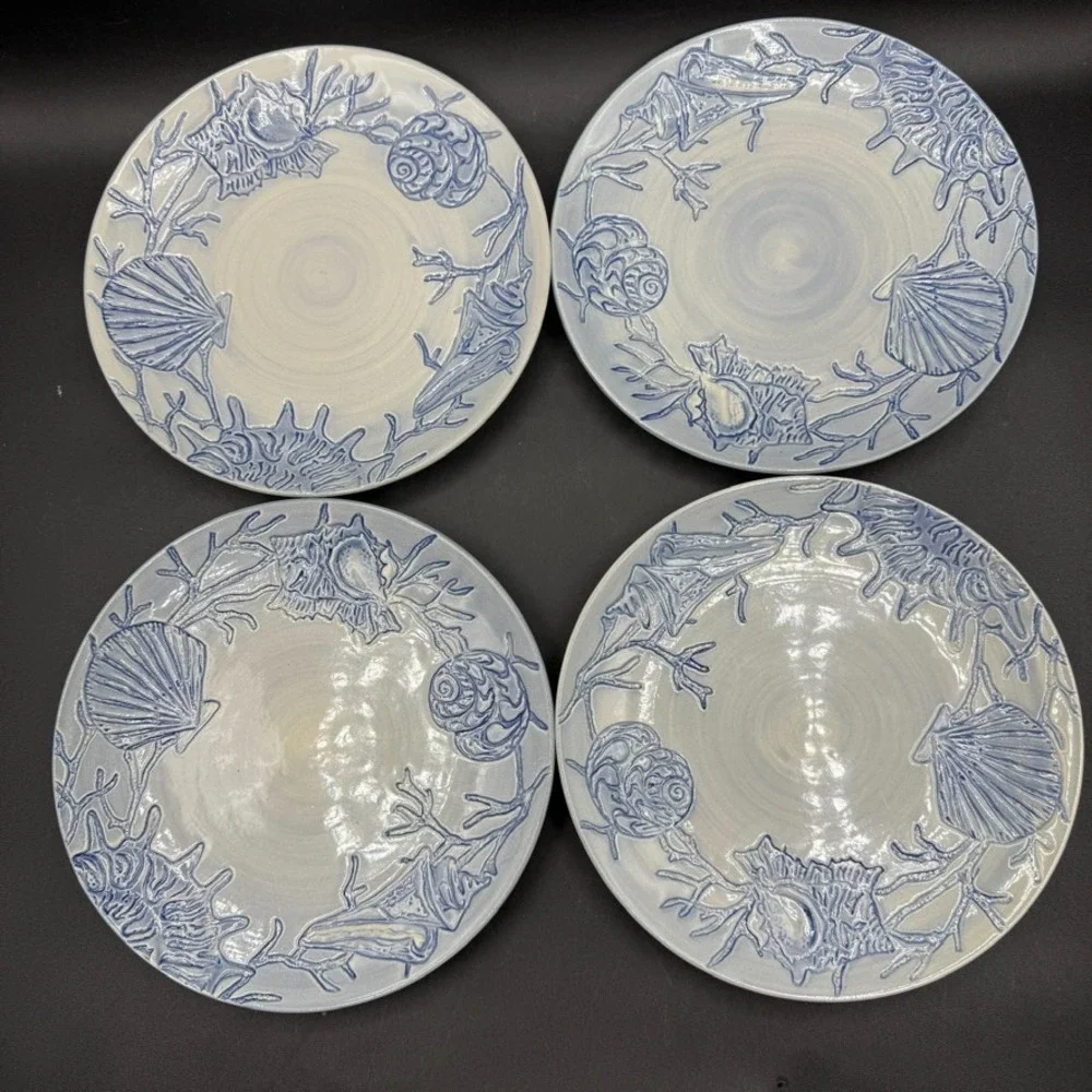 Pottery Barn Salad Dessert Plates 8